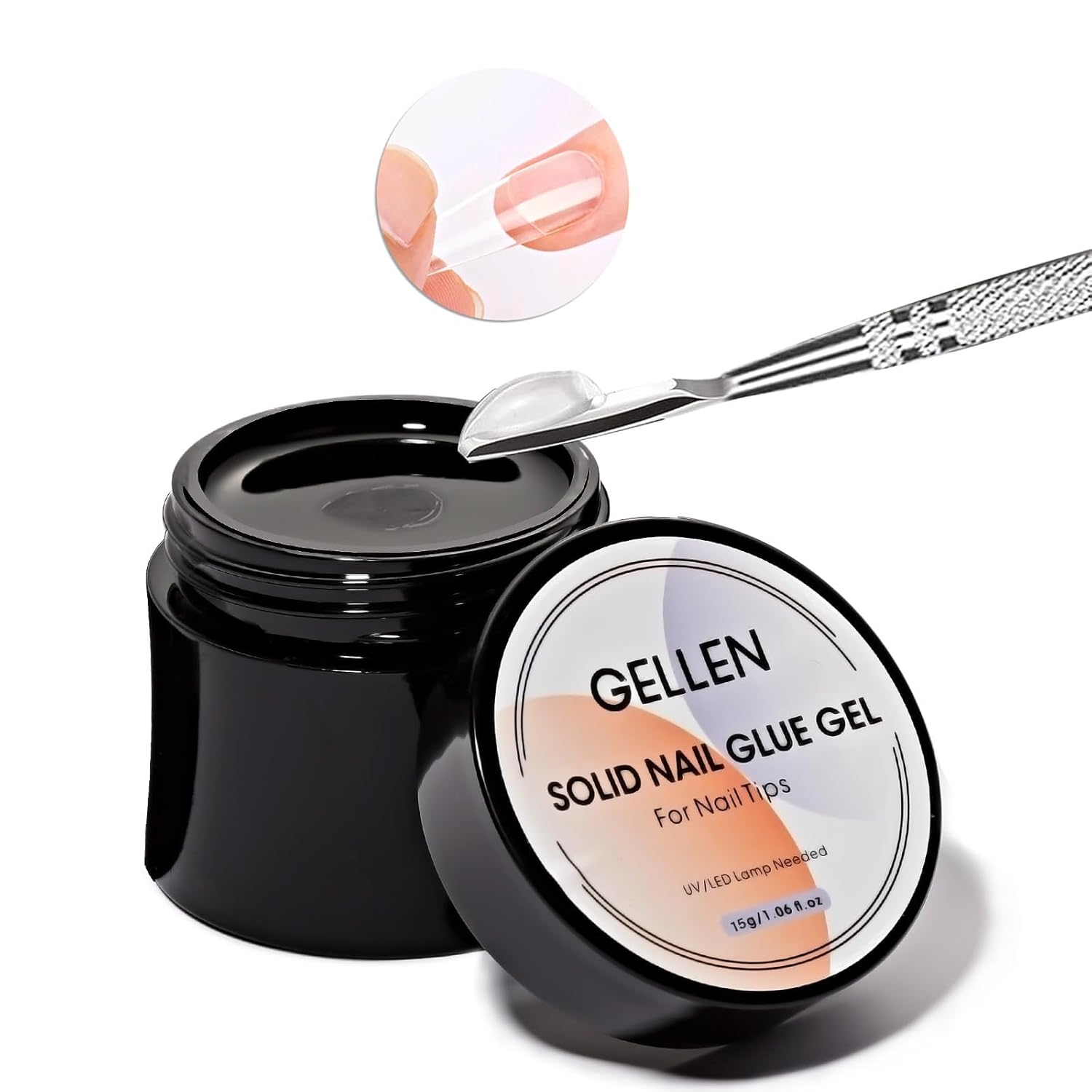 Nail Art Extension - เจลเล็น น้ำยาต่อเล็บแบบแข็งใส เสริมความแข็งแรง สำหรับต่อปลายเล็บ คุณภาพระดับมืออาชีพ สำหรับร้านทำเล็บ