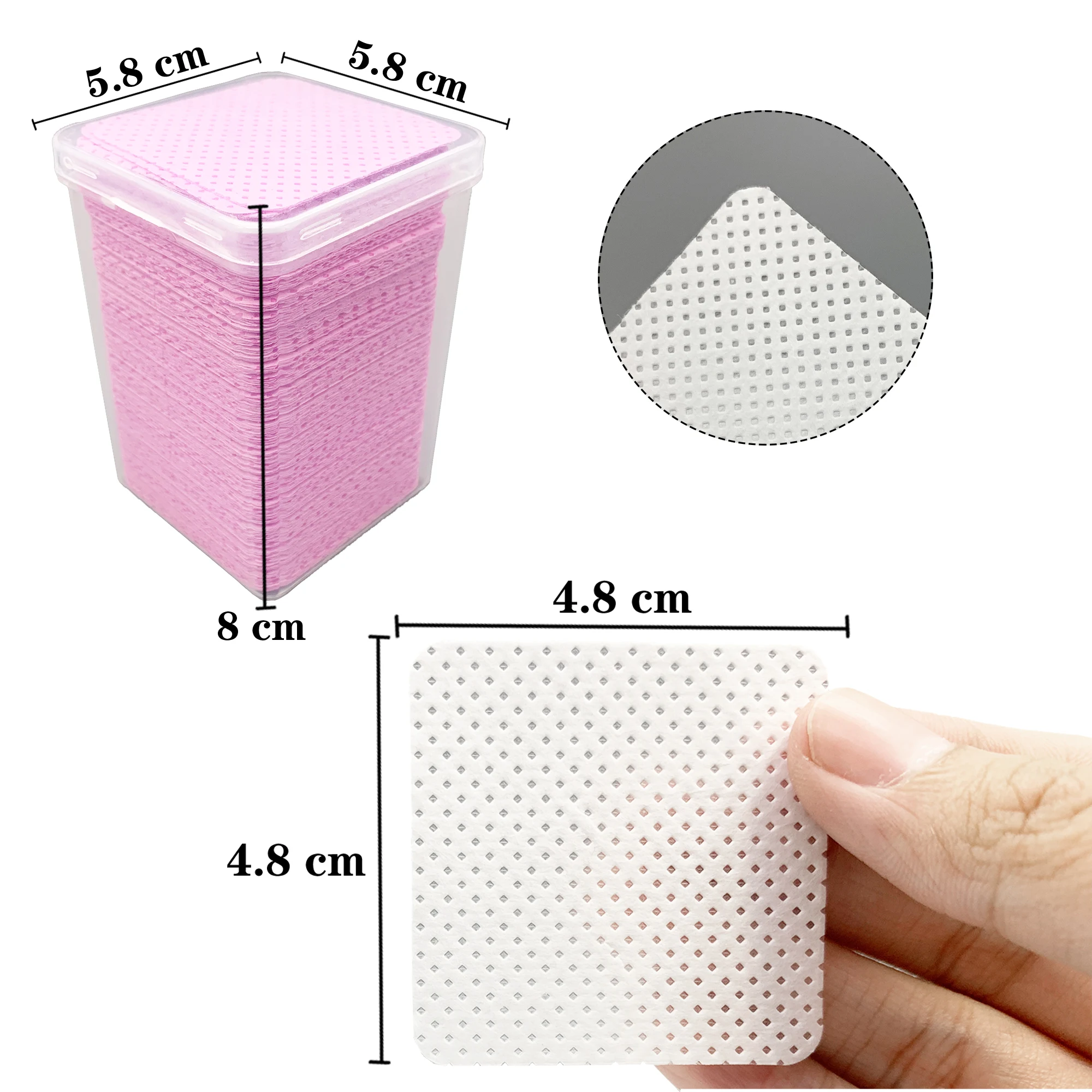 200 ชิ้น/กล่อง Lint ฟรีผ้าเช็ด - Nail Art Extension บทวิจารณ์และราคา