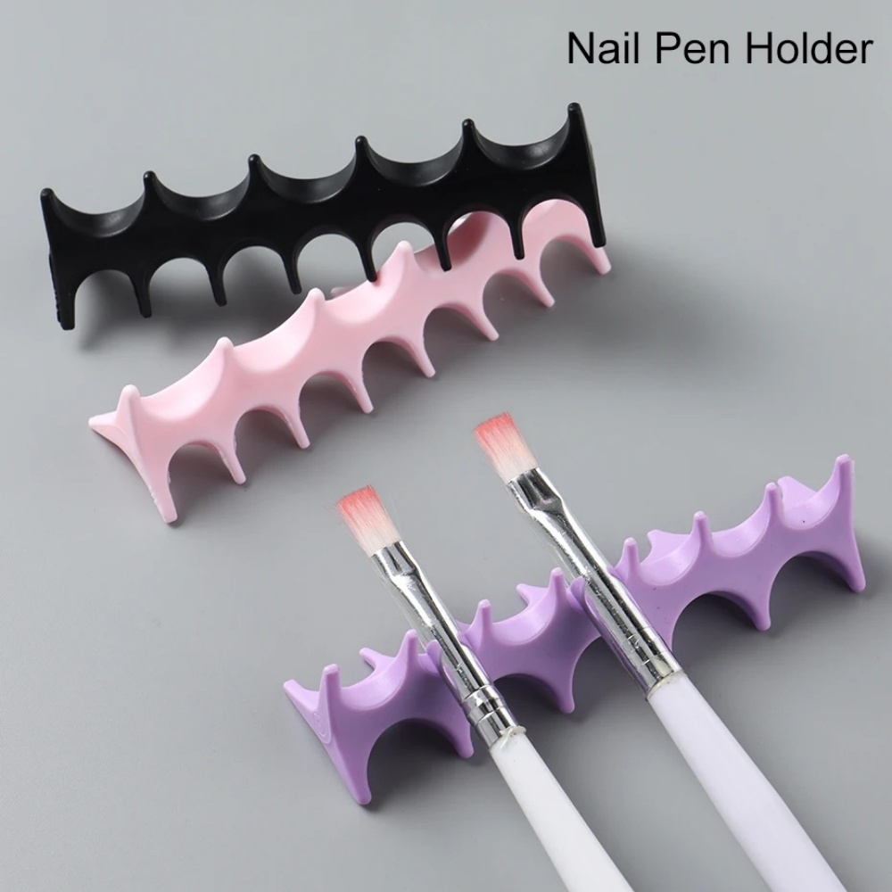 ที่วางปากกาซิลิโคนสำหรับทำเล็บ - Nail Art Vector บทวิจารณ์และราคา