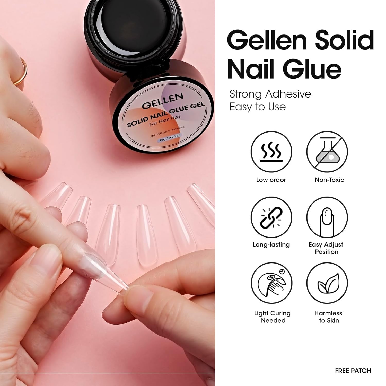 เจลเล็น น้ำยาต่อเล็บแบบแข็งใส  - Nail Art Extension บทวิจารณ์และราคา