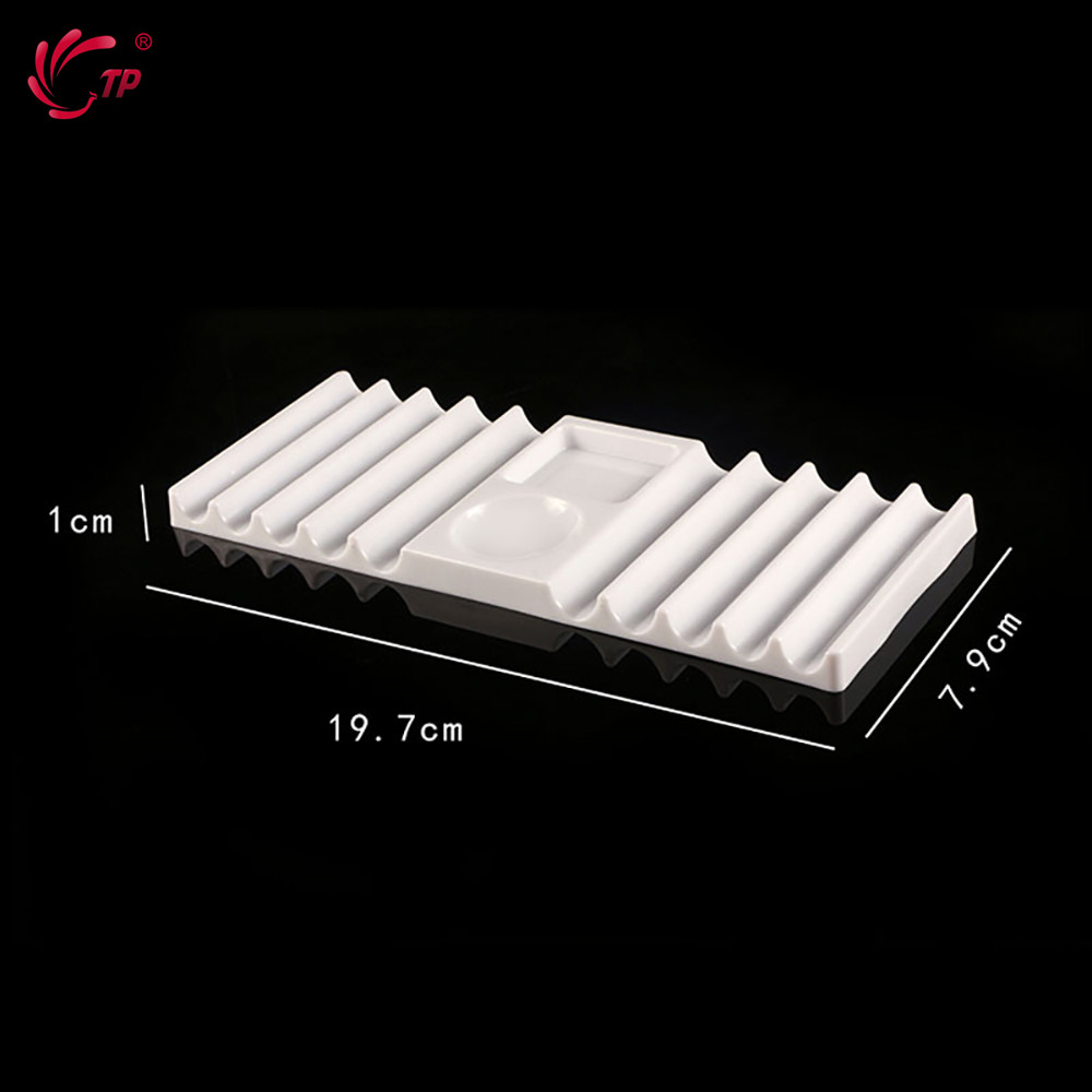 ที่วางปากกาพลาสติกแบบสองช่องสำ - Nail Art Extension บทวิจารณ์และราคา