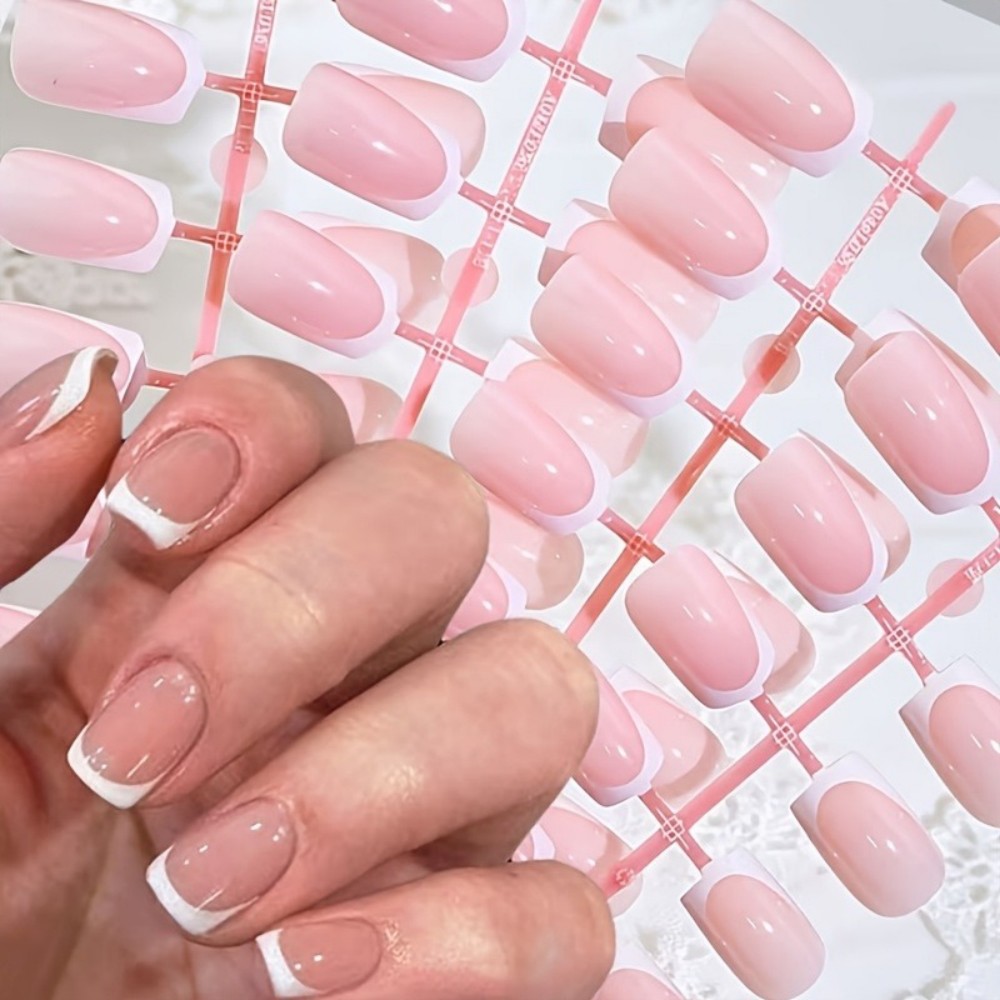 120 ชิ้น เล็บปลอมทรงสั้นทรงเหล - Nail Art Extension บทวิจารณ์และราคา