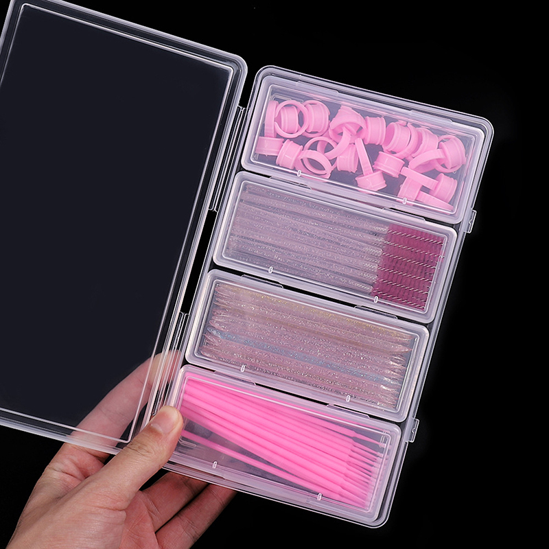 กล่องเก็บของแบบแยกส่วน 4 ช่อง  - Nail Art Extension บทวิจารณ์และราคา