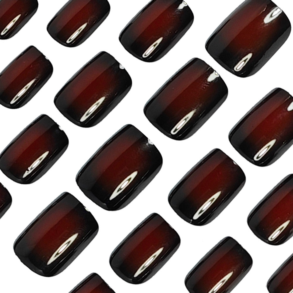 เล็บปลอมทรงสั้นทรงเหลี่ยมสำหรั - Nail Art Fake บทวิจารณ์และราคา