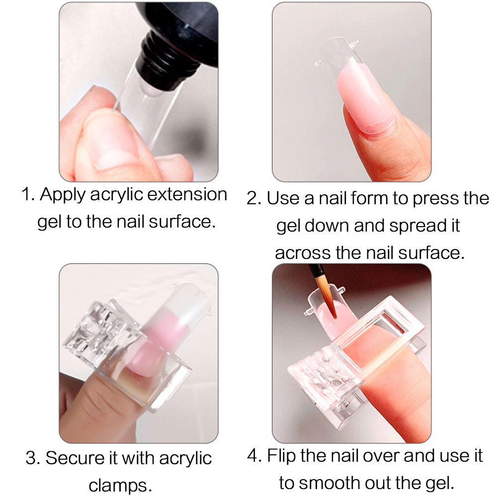 ชุดอุปกรณ์ต่อเล็บอะคริลิคแบบยื - Nail Art Extension บทวิจารณ์และราคา