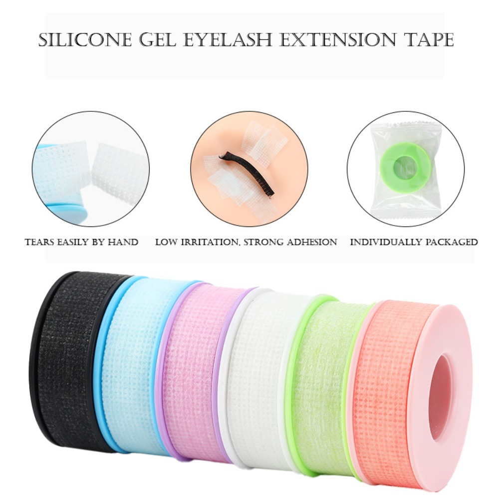 เทปซิลิโคนเจลต่อขนตา 9 เมตร เท - Nail Art Extension บทวิจารณ์และราคา