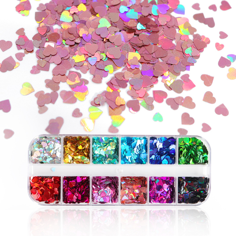 ผสมสีเรืองแสงผีเสื้อ Glitter ต - Nail Art Extension บทวิจารณ์และราคา