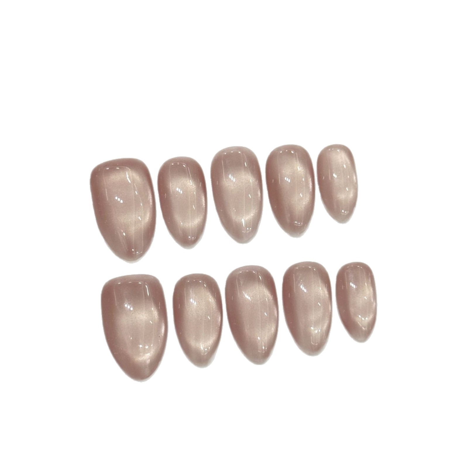 เล็บปลอมกดติด 10 ชิ้น ทำมือ สี - Nail Art Fake บทวิจารณ์และราคา