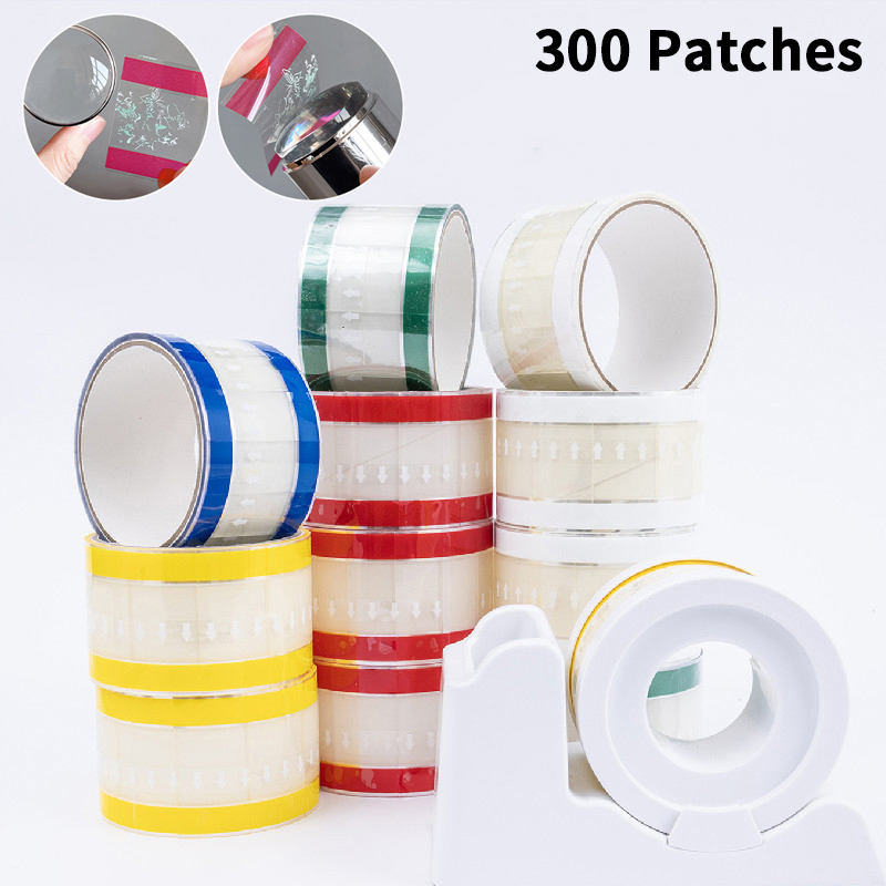 แผ่นทำความสะอาดแสตมป์เล็บ 300  - Nail Art Fake บทวิจารณ์และราคา