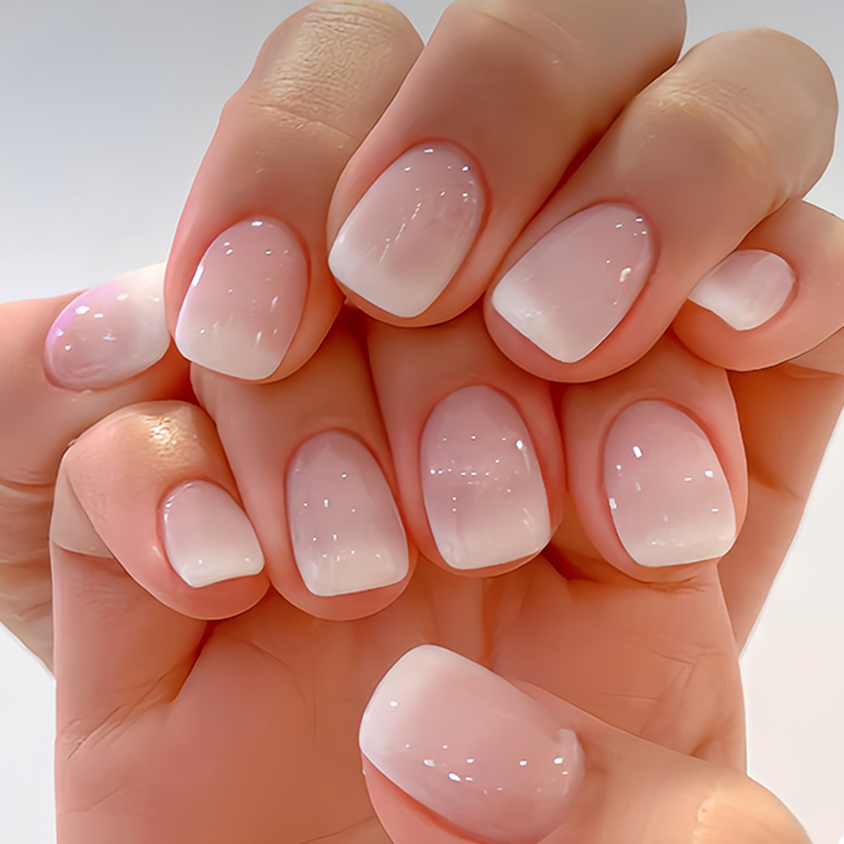 เล็บปลอมแบบกดติด 24 ชิ้น ลายกล - Nail Art Fake บทวิจารณ์และราคา