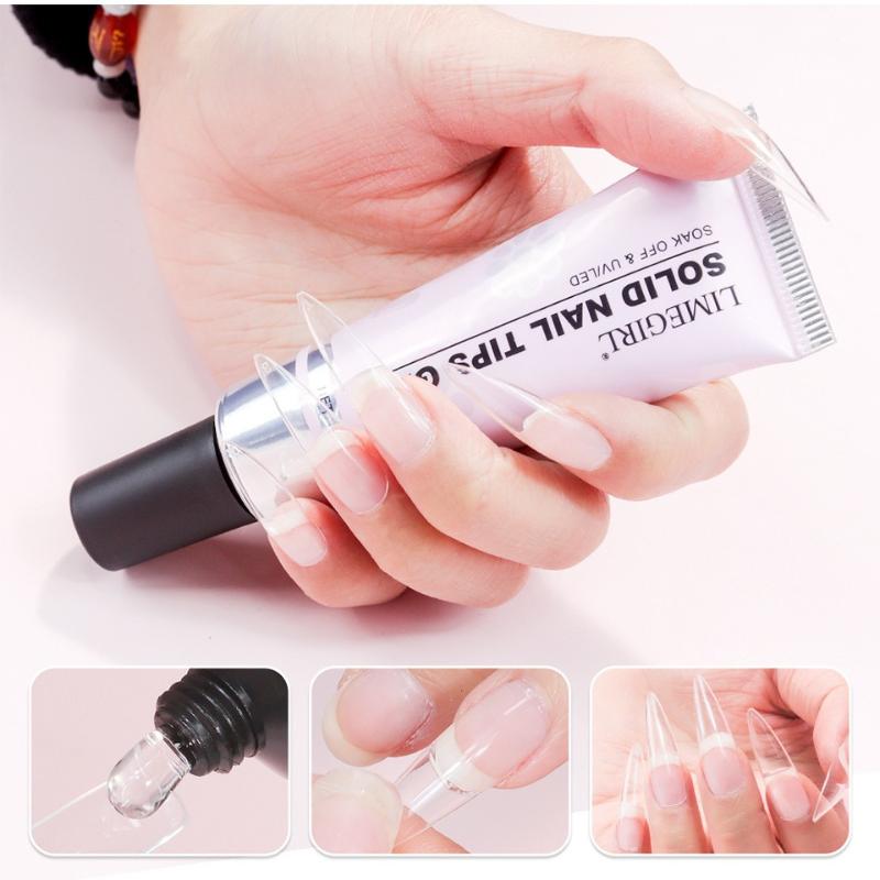 เจลติดเล็บปลอมแบบใส 30 กรัม กา - Nail Art Extension บทวิจารณ์และราคา